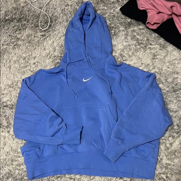 Nike Tops - Nike Royal Blue Pullover Hoodie